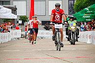 [Translate to Español:] Impressions of the triathlon party 2019 at Speck